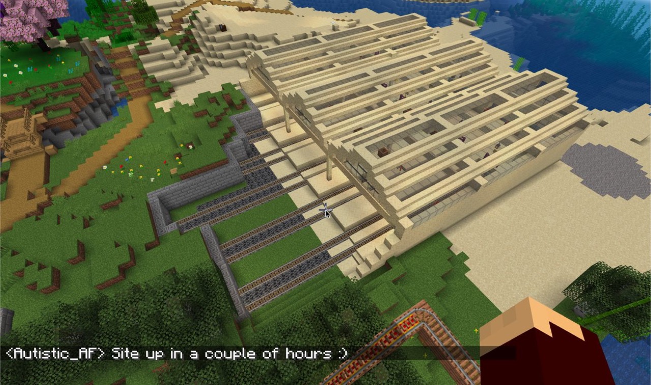 Autistic AF Minecraft server screenshot 2